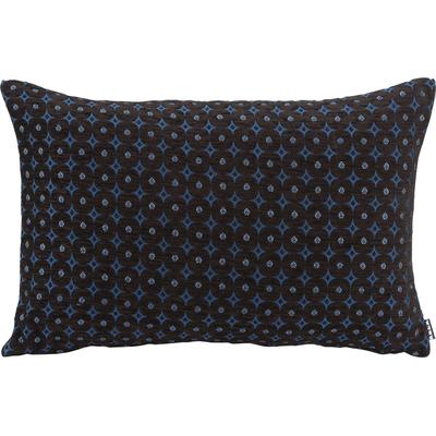 Dekokissen H.O.C.K. "Emre", schwarz (schwarz, blau, orientalisch), B:40cm H:10cm L:60cm, Acryl, Polyester, Dekokissen_Sitzkissen_Kissenhüllen, orientalisch, Kissenhülle mit Füllung, 1 Stück