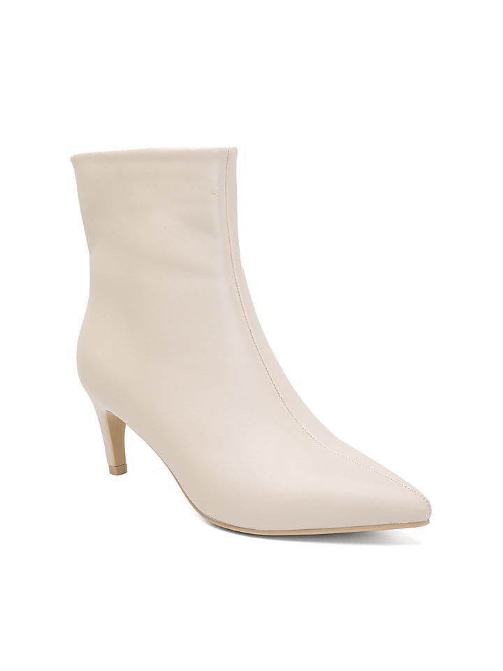 Sixth Sens Stiefeletten in Creme - 39