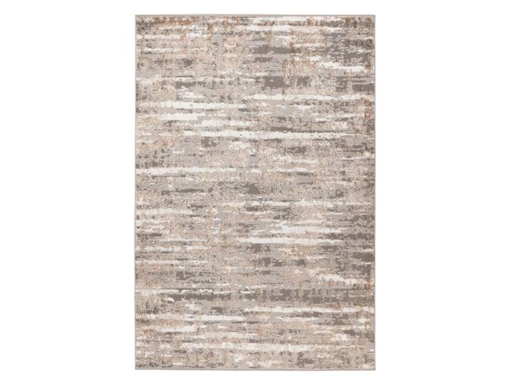 Teppich KAYOOM Catcher 625 , beige (silber, beige), B:120cm H:11mm L:170cm, Polyester, Teppiche, Teppich, Kurzflor, Wohnzimmer