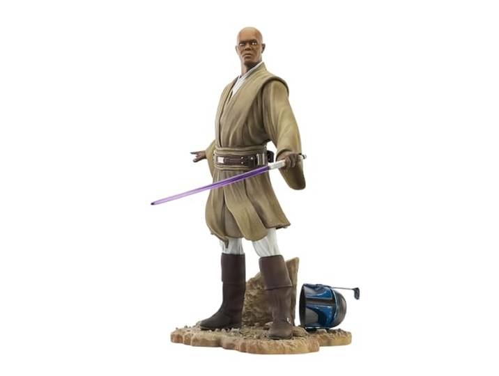 Diamond Select Toys Diamond Select - Star Wars Premier Collection AOTC Mace Windu Statue