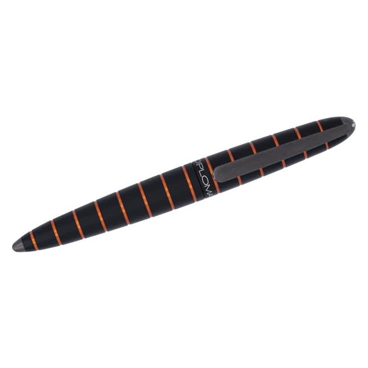 Diplomat Füllhalter Elox ring schwarz/orange 14 kt (1x) (D40351011)