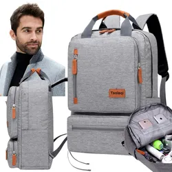 Schulrucksack für Schüler und Studenten – hellgrau