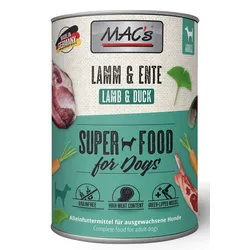 MAC ́s DOG Lamm & Ente 6x400 g