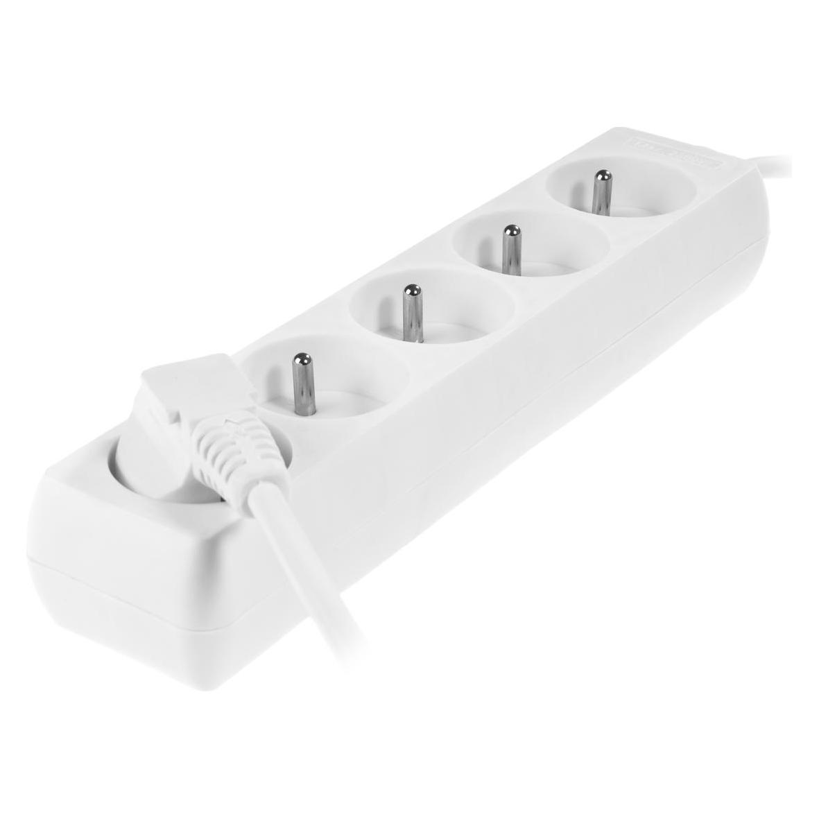Awtools Aw Przedłużacz Domowy Biały 5 - Gniazd 3,0m Z Uziemieniem (5x, 3 m) (AW24631)