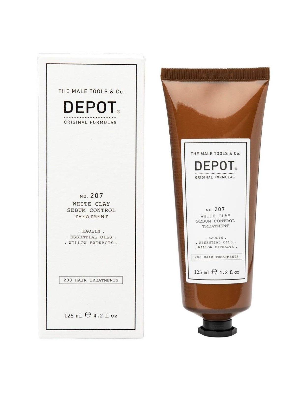 Depot - No. 207 Kaolin Scalp Treatment Cream Mask 125ml.