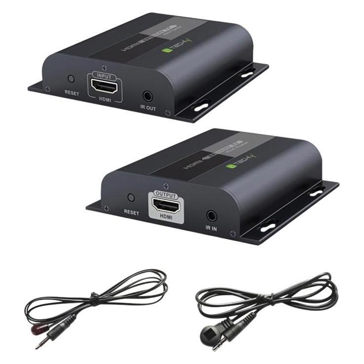 Techly HDBitT HDMI Zusätzlicher Empfänger für HDBit HDMI (IDATA-EXTIP-383RV4)