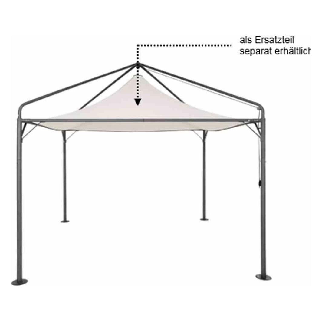 Siena Garden Ersatzdach Ascot natur 100 % Polyester natur (300 cm, 300 cm) (HG88ERZ20491)