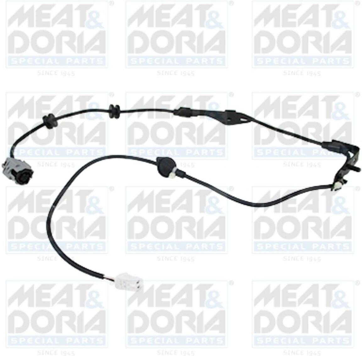 Sensor, Raddrehzahl MEAT & DORIA 90793