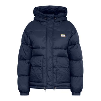 Winterjacke OXMO "Winterjacke OXJoyce", Damen, Gr. XL, blau (total eclipse), Obermaterial: 100% Polyamid PA., Jacken Winterjacke