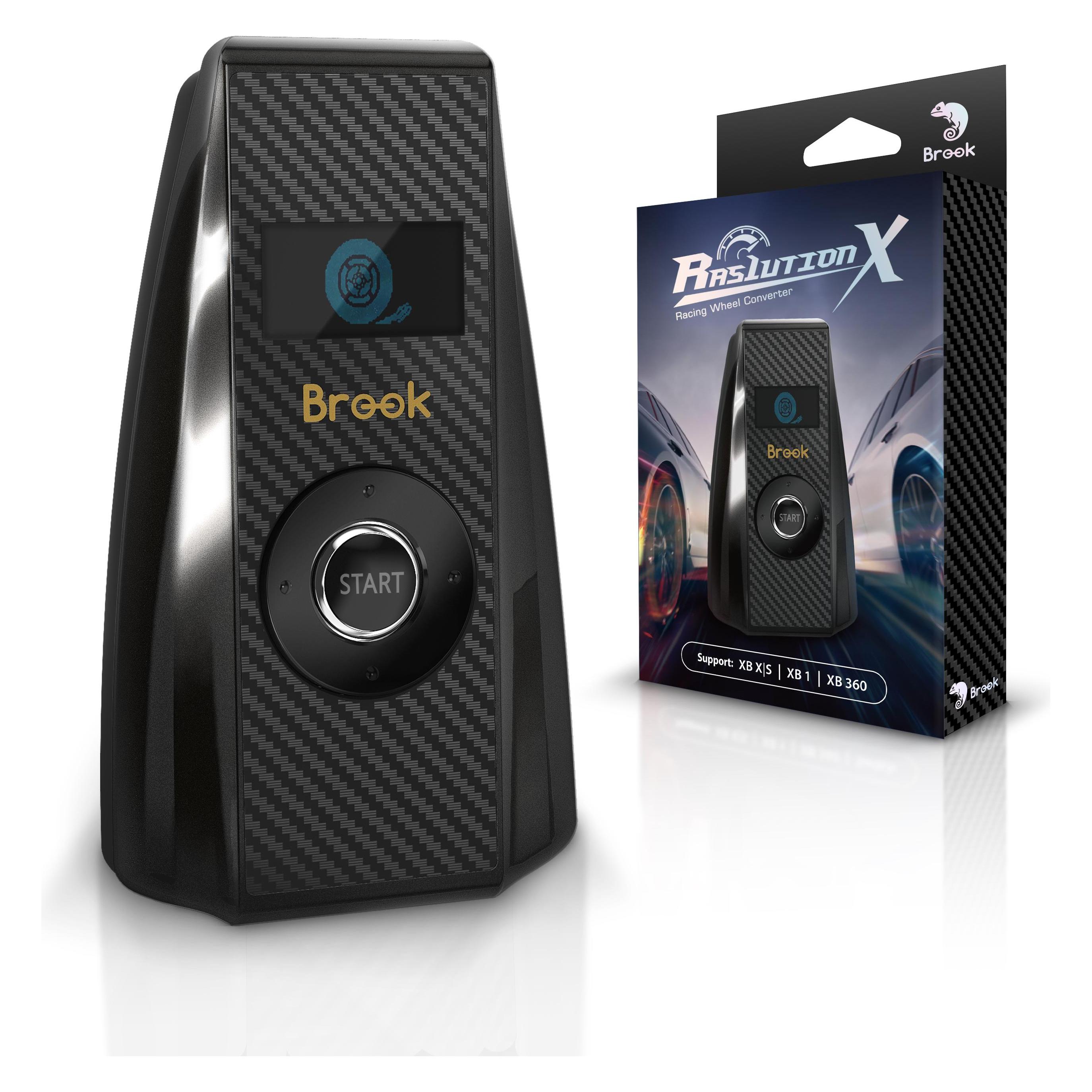 Brook Gaming Ras1ution X (Xbox series, One, 360 Sim-Racing Signal converter) (PC, Xbox 360, Xbox One S, Xbox Series X) (FM00011946)