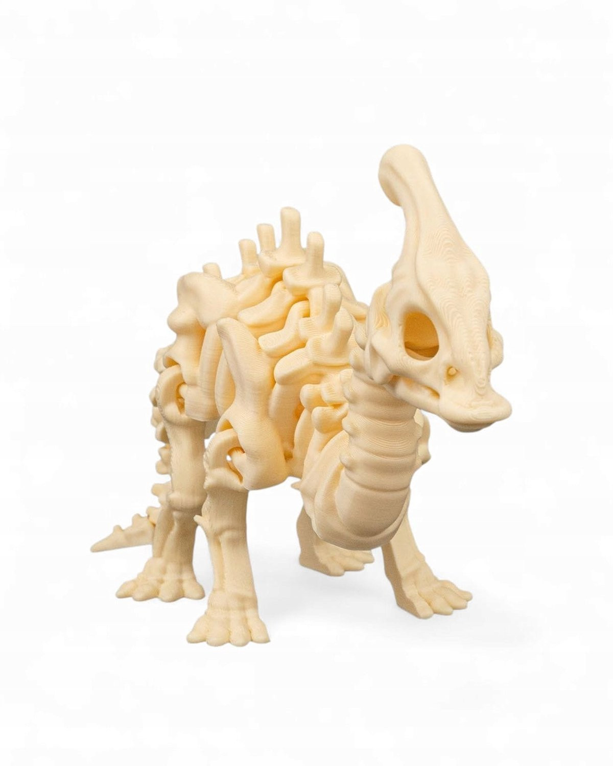 Parasaurolophus Dinosaurus Skelet Model Verzamelobject 10 x 17 cm