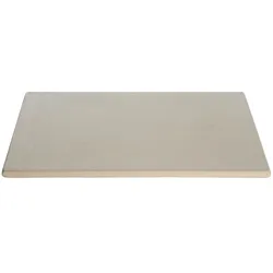 PaellaWorld International Paella World Hochwertiger rechteckiger Pizzastein 41x36x1,5 cm Cordierit Grill Backofen