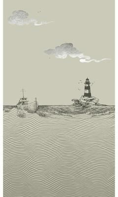 Veer Decor Tides and Beacon Wall Mural