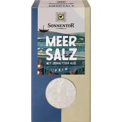 Sonnentor Meersalz mit jodhaltiger Alge