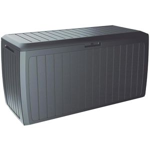 CASARIA Gartenbox Board Plus 106895, aus Kunststoff, 114 x 47 x 60cm, 290 Liter, anthrazit