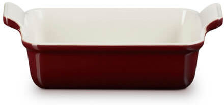 Le Creuset Garnet Stoneware Small 19cm Heritage Rectangular Dish