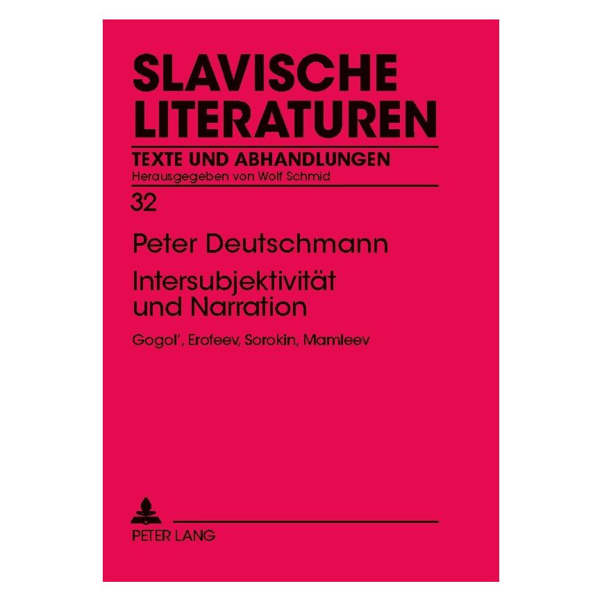 Peter Lang Deutschmann:Intersubjektivität und Narr (Deutsch, Peter Deutschmann) (64886243)