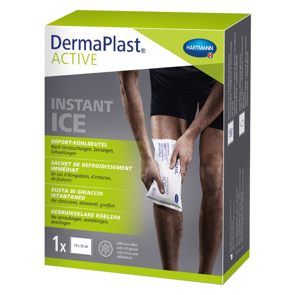Dermaplast Active Instant Ice groß 15x25 cm 1 St Pflaster