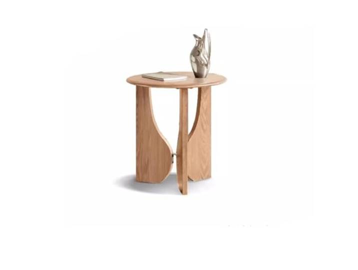 YCCHAH Sofatisch Massivholz-Beistelltisch, einfacher Sofa-Beistelltisch, Kleiner Couchtisch, nordischer Wohnzimmertisch Wohnzimmer-Beistelltisch(A)