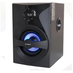 Fenda Multimedia Bluetooth Speakers F&D F380X (2.1 Channel Surround, 54W, 110Hz-20KHz, Subwoofer: 30, PC Lautsprecher, Schwarz