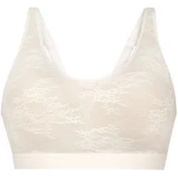 Anita (Since 1886) Damen Bralette - Essential Lace, Bustier, bügellos, mit Schale, florale Spitze Creme / M
