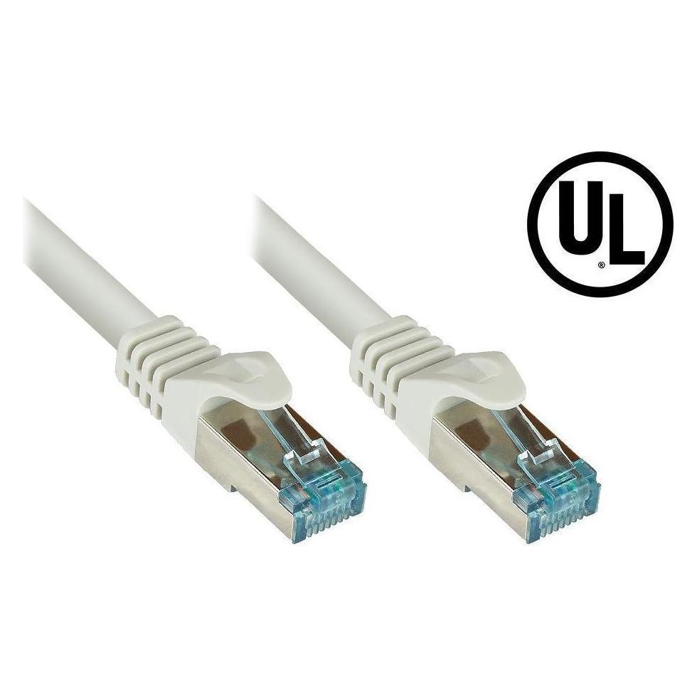 Good Connections RNS Patchkabel Cat.6A, mit Messprotokoll + Serien-Nr., S/FTP, PiMF, halogenfrei (LSZH), 500MHz, 10G (S/FTP, CAT6a, 7.50 m) (8064-H075)