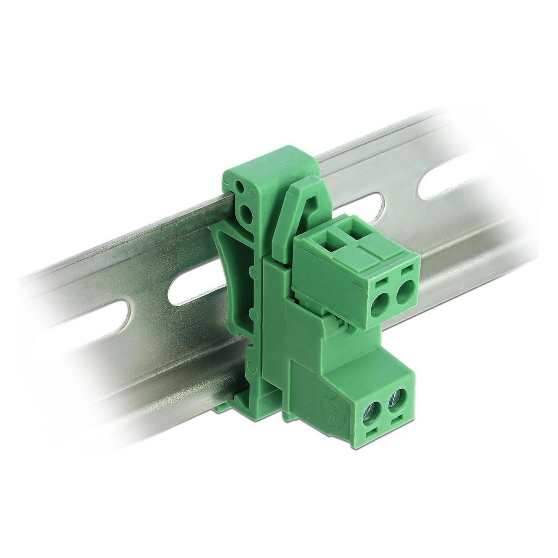 Delock Terminalblock Raster gewinkelt 2Pin (G) (66078)