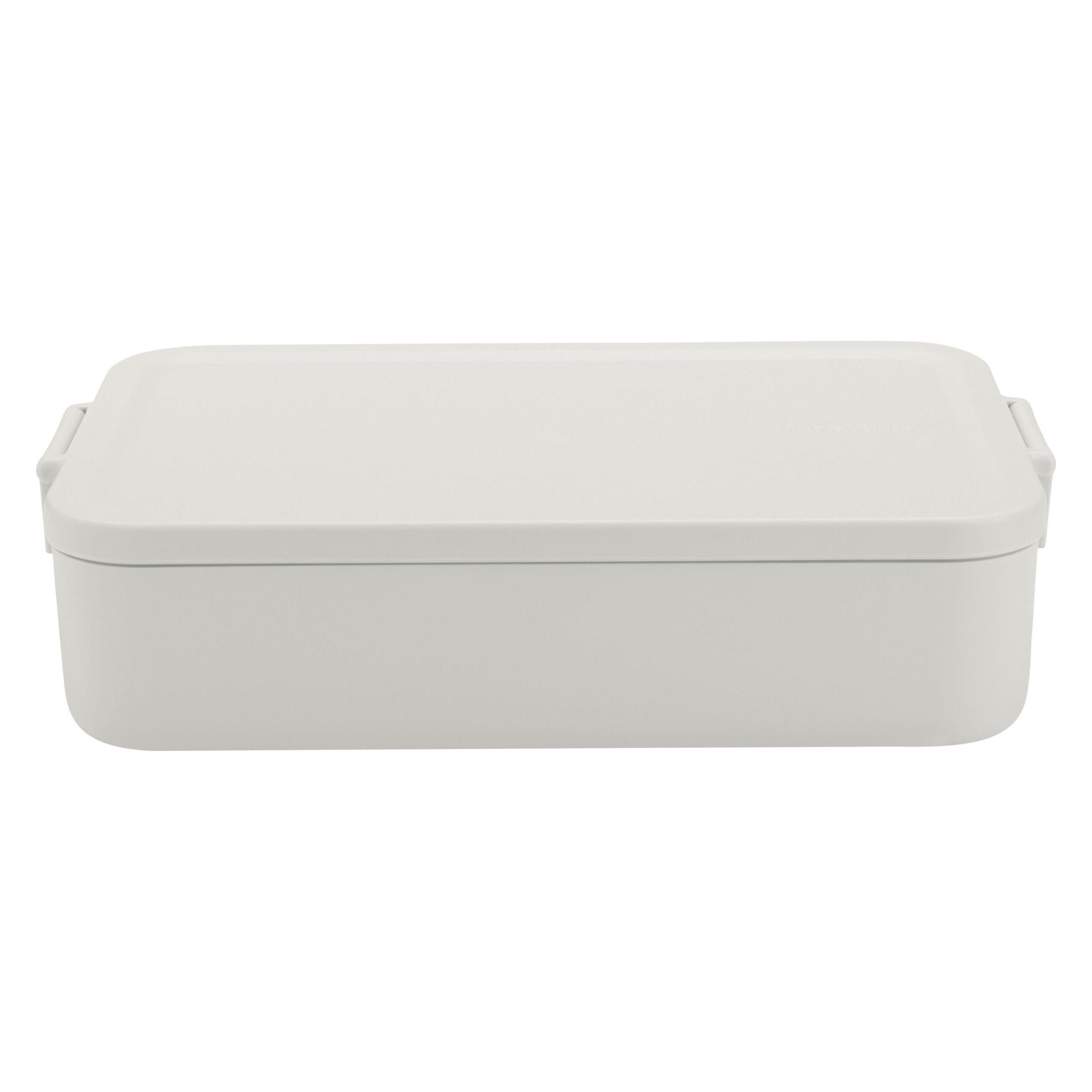 Brabantia Lunchbox Make & Take 25.5 x 16.7 x 6.2 cm, Hellgrau (203503)