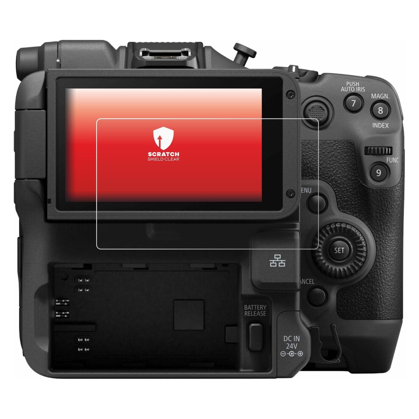 upscreen Schutzfolie für Canon EOS C80 Displayschutz Displayschutzfolie Folie Klar Transparent (2865153)