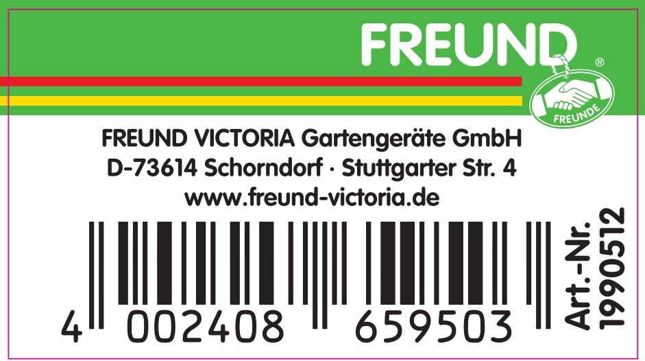 Victoria Freund Victoia Wetzsteinbecher 26 cm lang