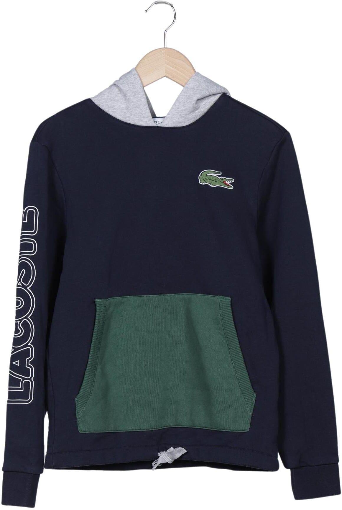 Lacoste Sport Damen Kapuzenpullover, Mehrfarbig, Gr. XS, Synthetik / Elasthan / Baumwolle - Second Hand