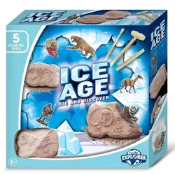 5-in-1 Archäologen-Schatzsucher-Set – Eiszeit