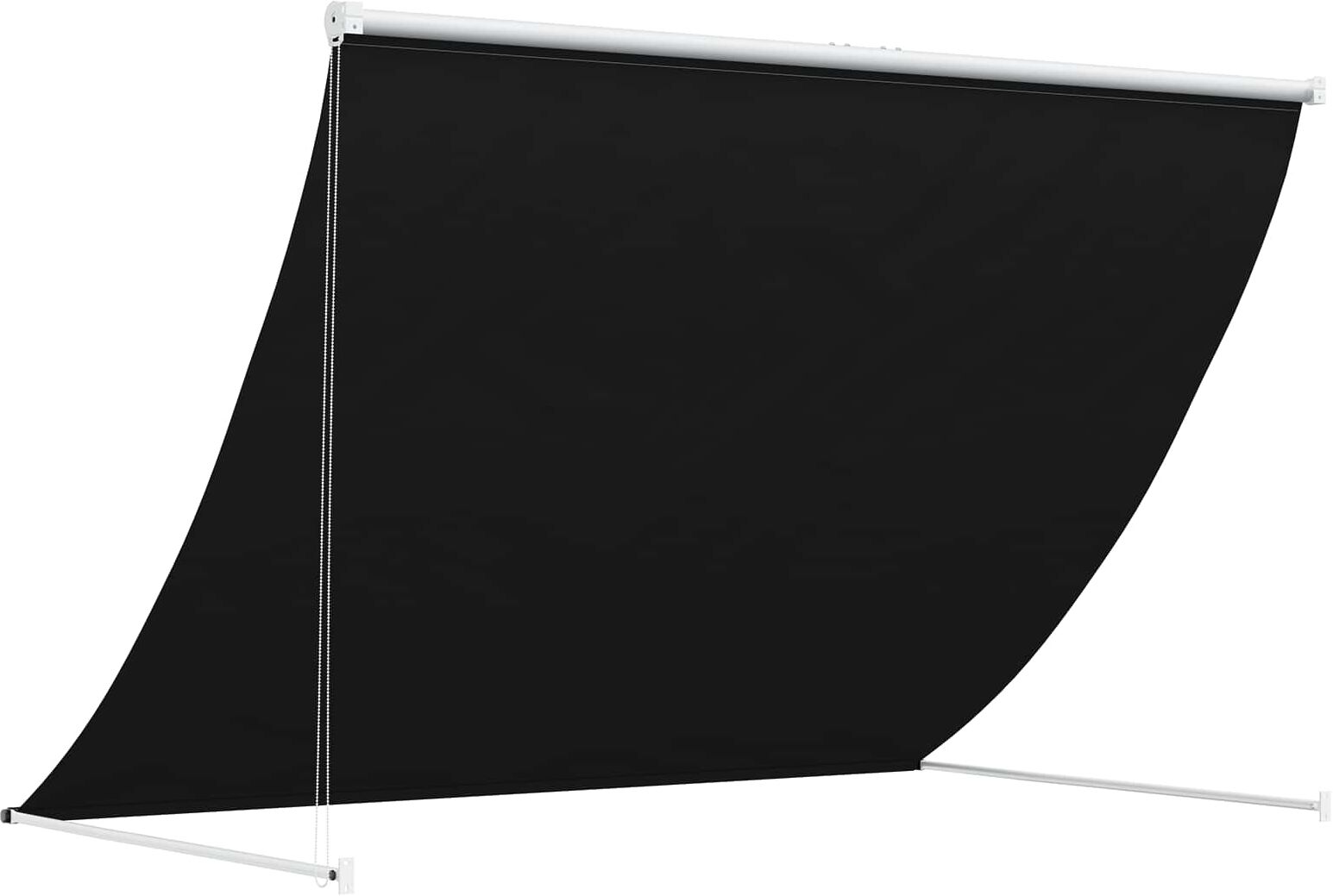 vidaXL Auvent Noir 350 x 150 cm