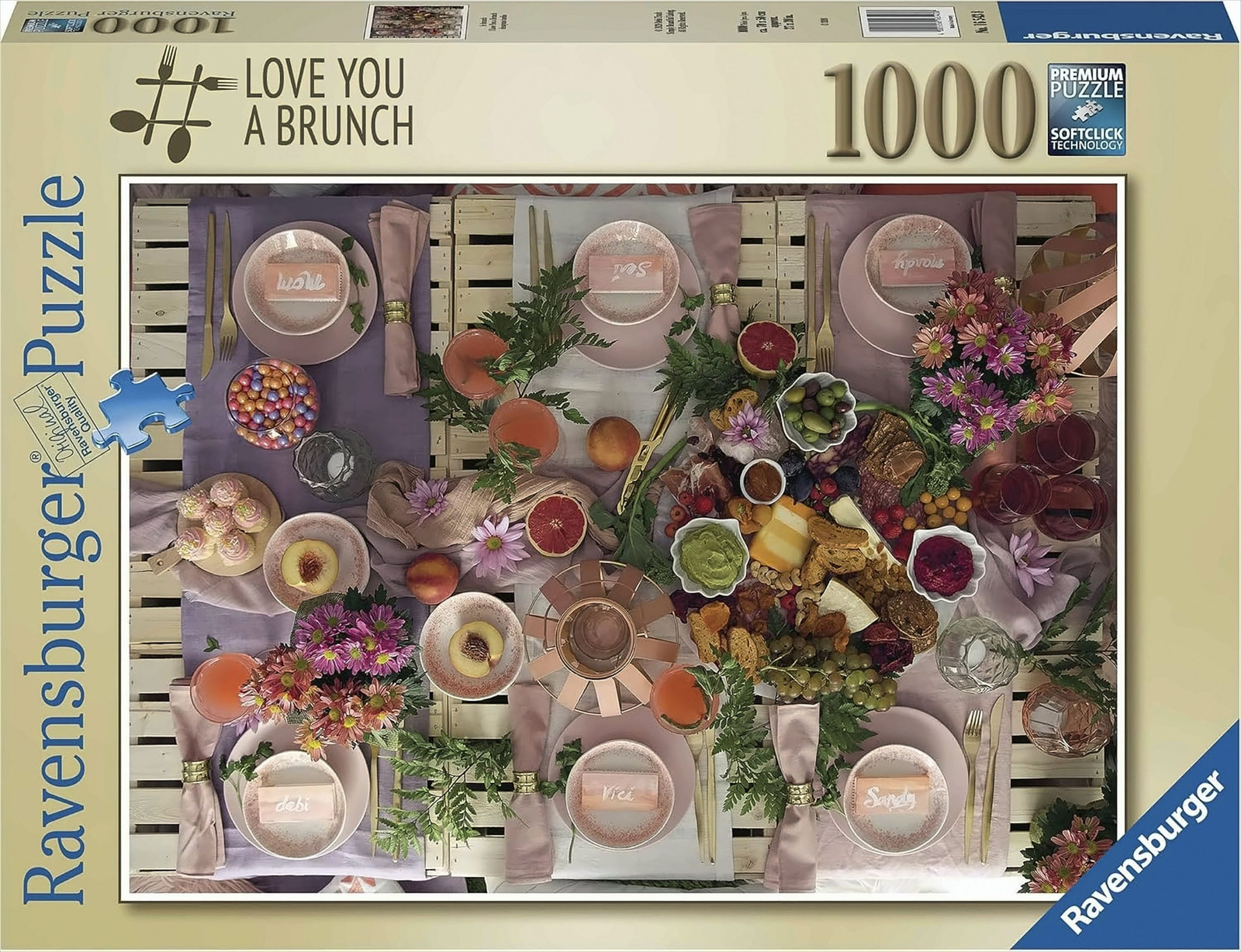 Ravensburger Puzzel Love You A Brunch voor Volwassenen