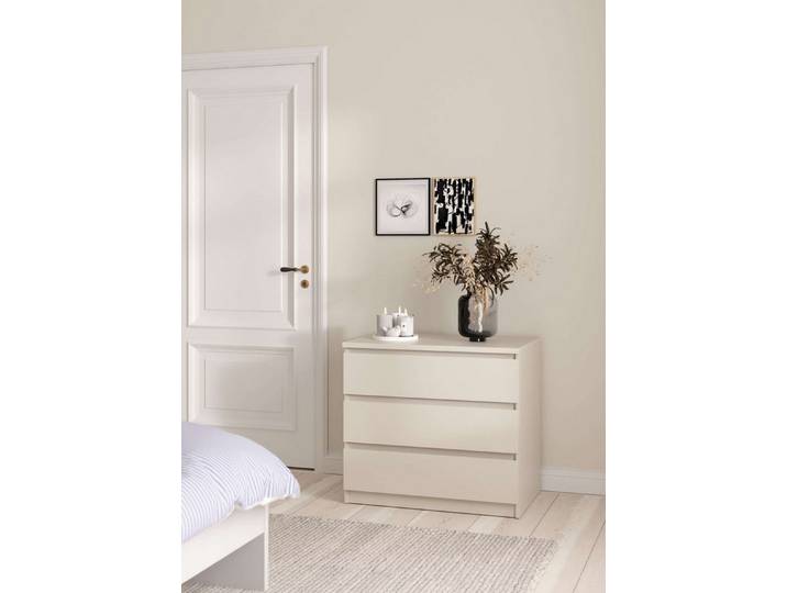 Home affaire Kommode Naia, Modern, mehrere Farben,abgerundete Schubladenkanten auf Metallgleiter