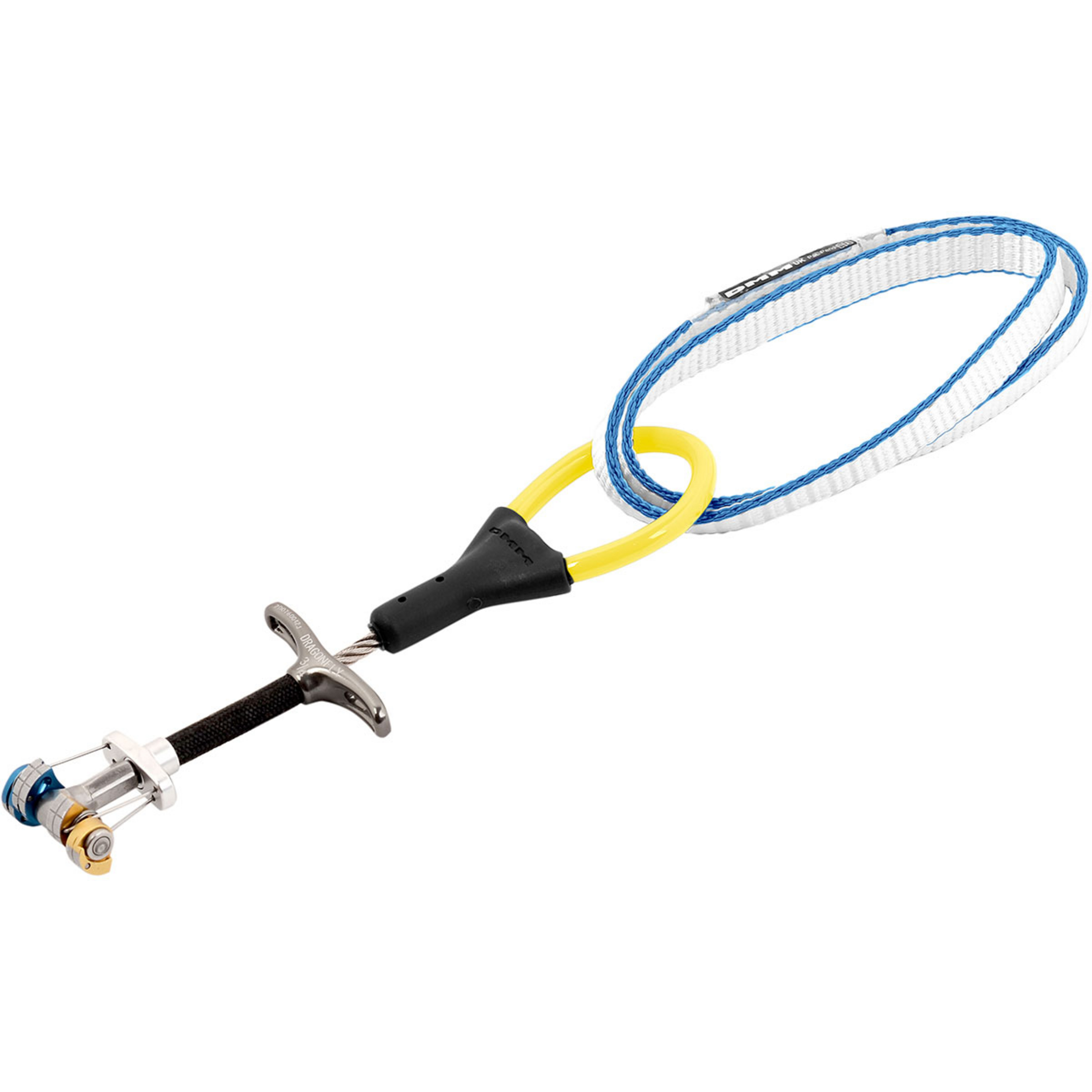 DMM Dragonfly Micro Cam Offset Friend Friends & Klemmgeräte gold-blue Größe 3/4 gold-blue Alpinklettern