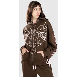 Vitriol Lenexa Sweatjacke brown Gr. XS