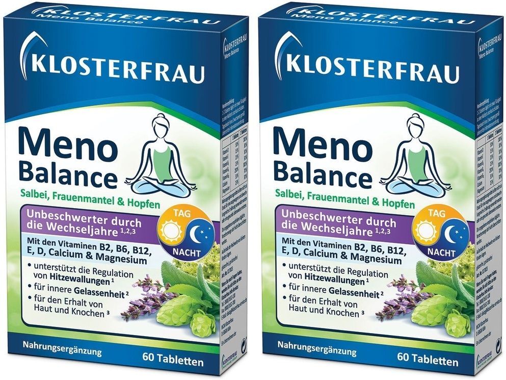 Klosterfrau Meno-Balance Tabletten 2x 2x60 St
