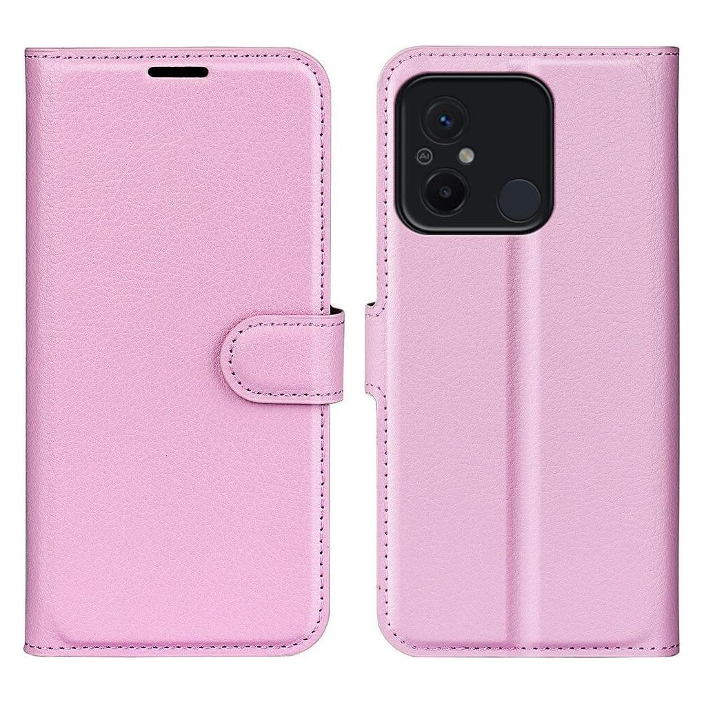 Cover-Discount Xiaomi Redmi 12C - Leder Etui Hülle rosa (Xiaomi Redmi 12C) (660130133C)