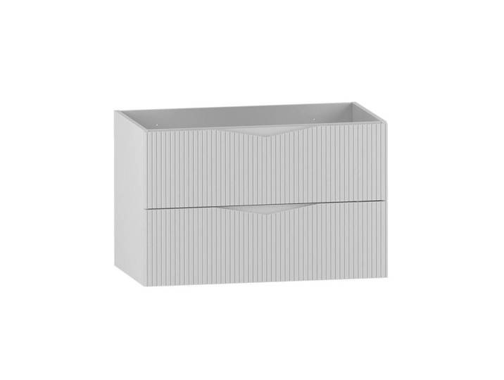 Petits-meubles Waschtischunterschrank 80cm Tao Weiß, Holzwerkstoff, 80x50x46.5 cm, Badezimmer, Badezimmerschränke, Badezimmer-Unterschränke