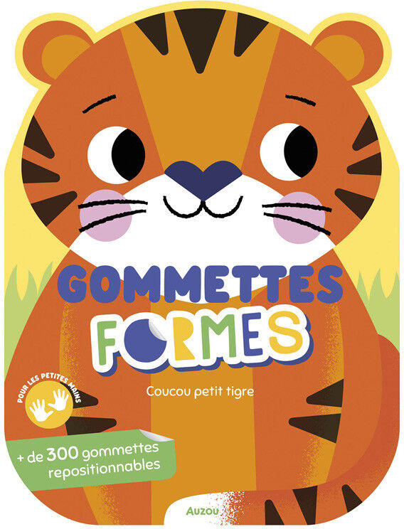 Gommettes formes : Coucou petit tigre - Auzou