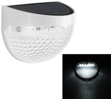 Everyday Crate Fence Wall Light IP55 Waterproof LED Garden Lamp For Patio Pathway & Outdoor Decor white Light