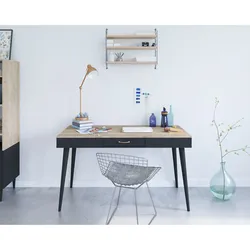 TemaHome »Horizon« Schreibtisch Schwarz