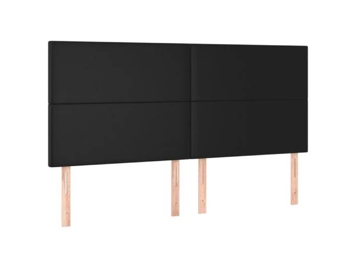 Têtes de lit - GOTOTOP - Noir - Similicuir - 180x118/128cm