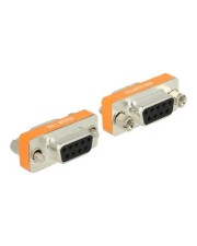 Delock Serieller Gender Changer DB-9 W bis W Daumenschrauben (65570)