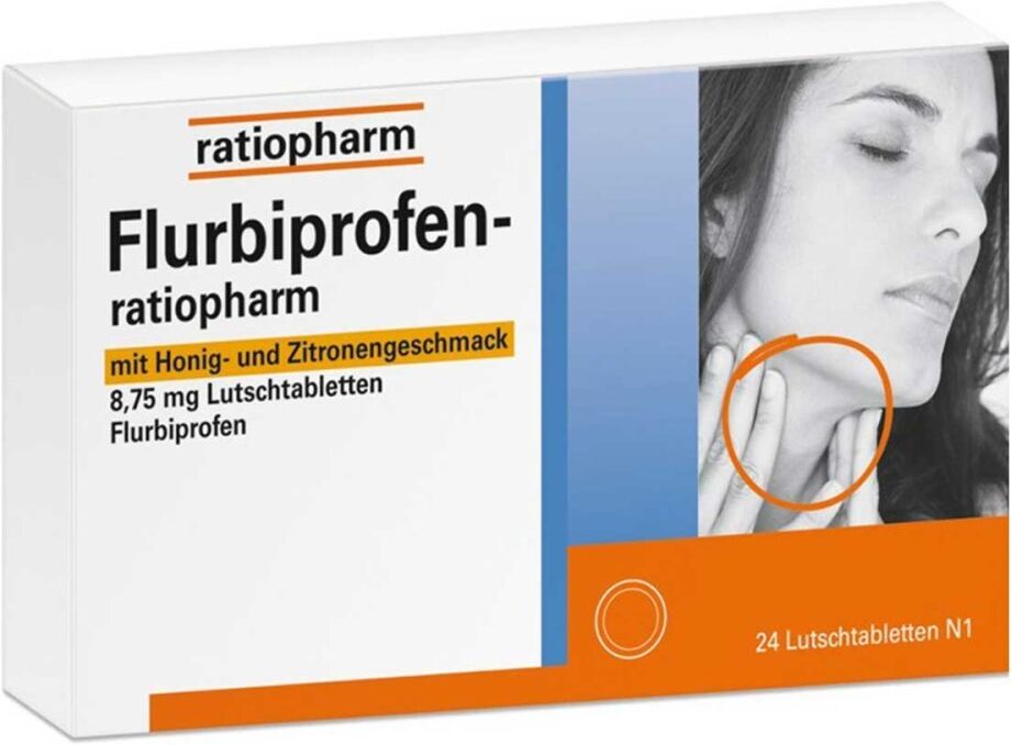 Flurbiprofen-ratiopharm 8,75 mg Lutschtabletten