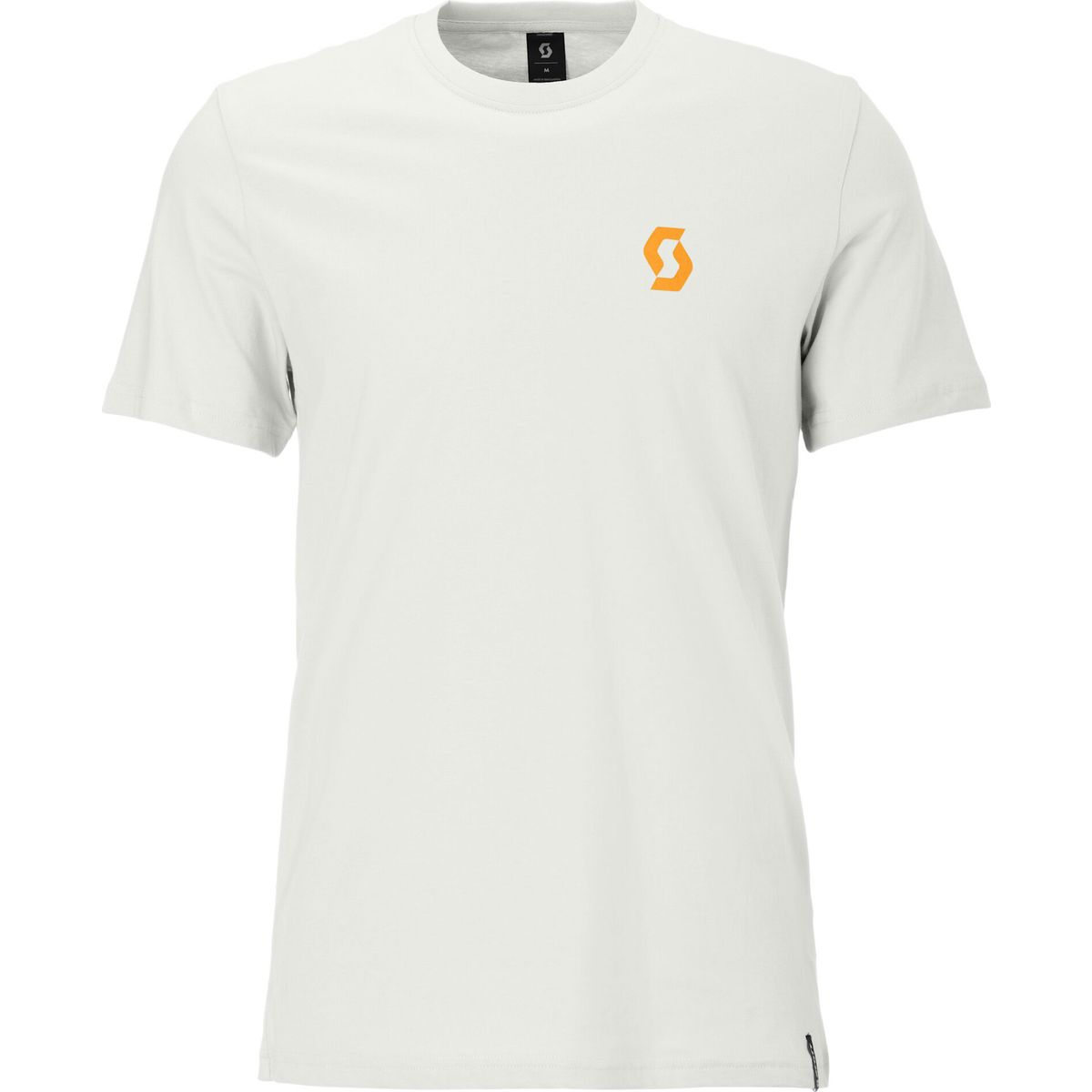 Scott Tee M's Backprint SS white (0002) S 4247110002006