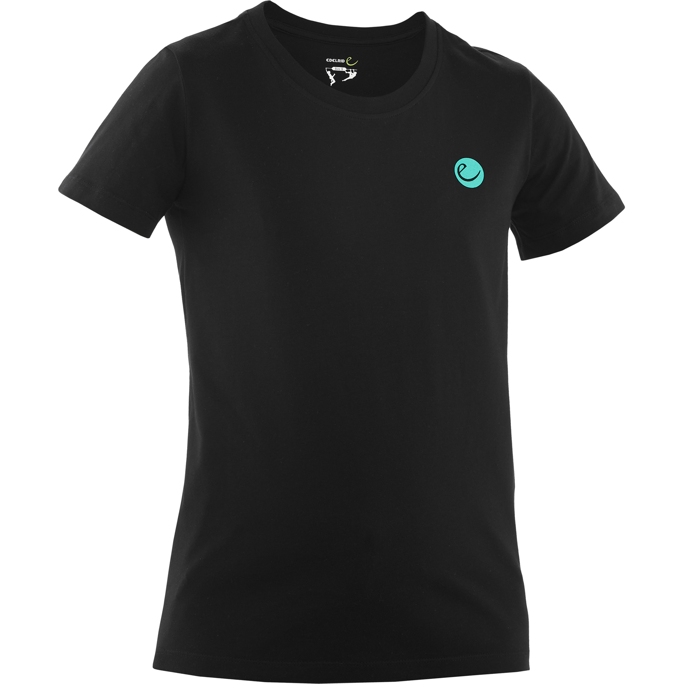 Edelrid Highball V Damen T-Shirts schwarz Größe XS Bouldern | Sportklettern | Lifestyle Hautfreundlich