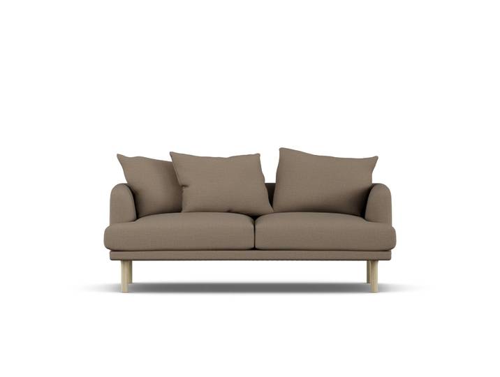 1898 Sjövik sofa Same Mole 6674-witgeoliede eiken, 2,5-zits