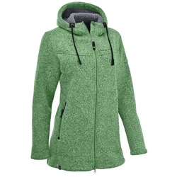 Maul Sports Damen Wilde Kaiserin Strickfleecejacke - 44 - mineral green